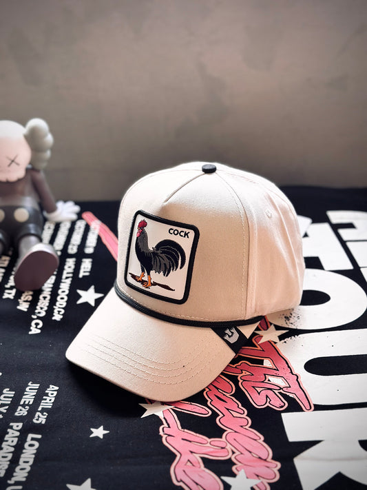 GORRA PREMIUM GOO CREMA GALLINA