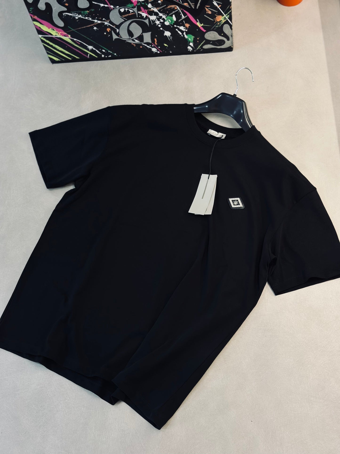 CAMISETA OVERSIZE DIO NEGRA PLAC MET