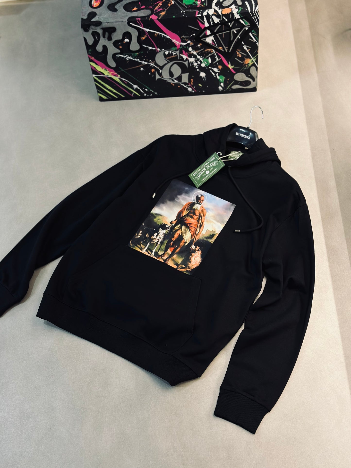HOODIE DEN NEGRO PASTOR