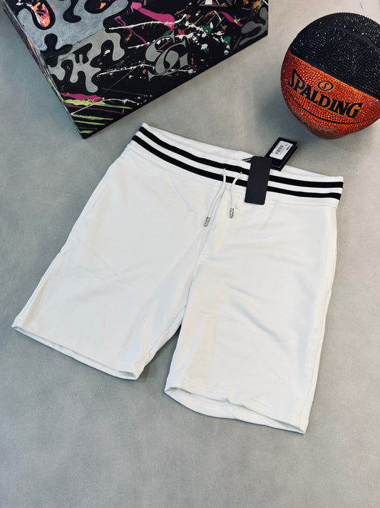 PANTALONETA DOL BLANCO LINEA NEGRA