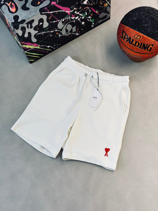 PANTALONETA AMI BLANCO CORAZON