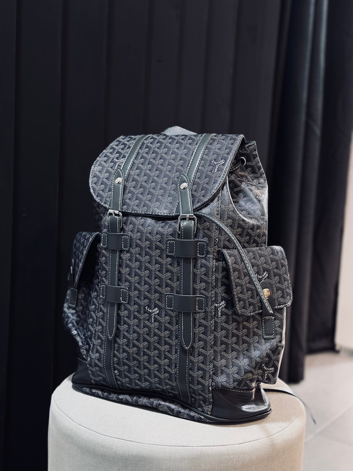 BOLSO GOY GRIS ESTAMPADO