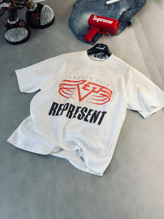 CAMISETA OVERSIZE REP BLANCA DESVANECIDO LEGACY