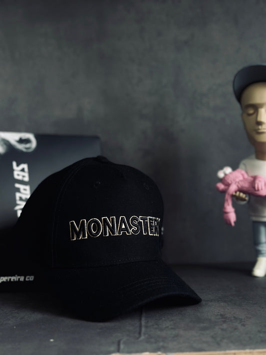 GORRA PREMIUM MON NEGRA MON BORDADO CAFÉ
