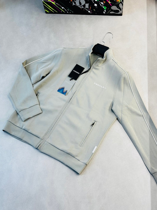 CHAQUETA UND GRIS UND BLANCA