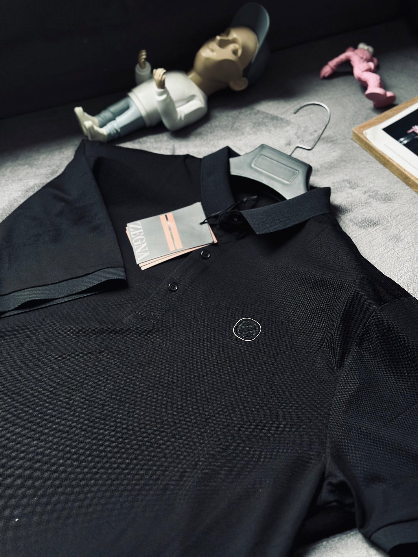 CAMISETA POLO ZEG NEGRA "Z"