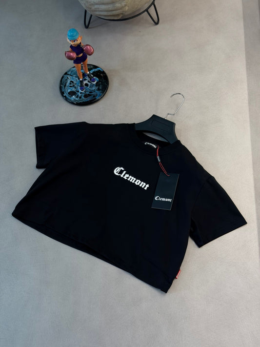 CROPTOP OVERSIZE CLE NEGRA ANGEL