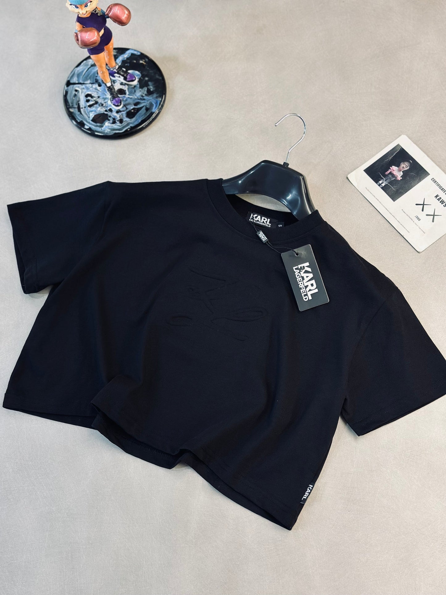 CROPTOP OVERSIZE KAR NEGRA KL ALTORRE