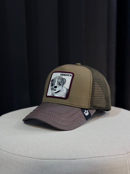GORRA GOO VERDE PERRO