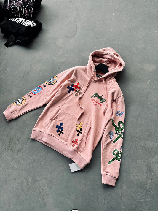 HOODIE CHR ROSADO CLASICO