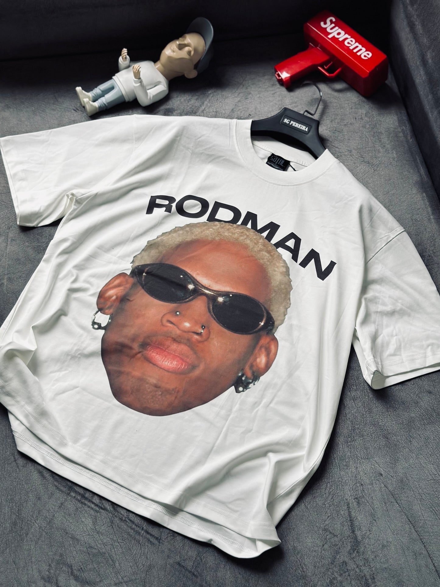CAMISETA OVERSIZE SAI BLANCA RODMAN MONO