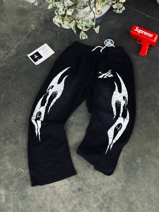 SUDADERA HEL NEGRA DEGRADADO LOGO TELARAÑA