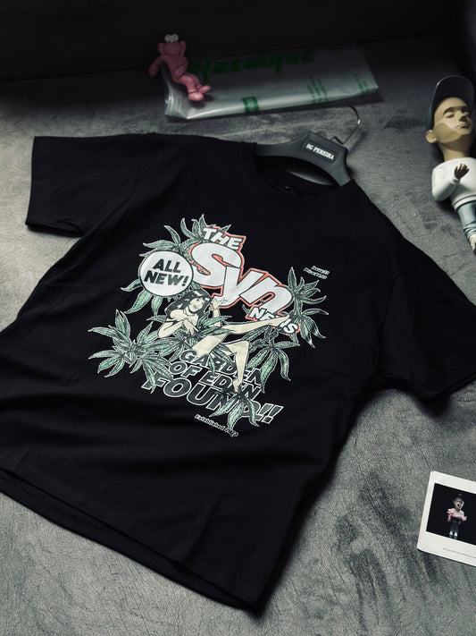 CAMISETA OVERSIZE SYN NEGRA THE SYN