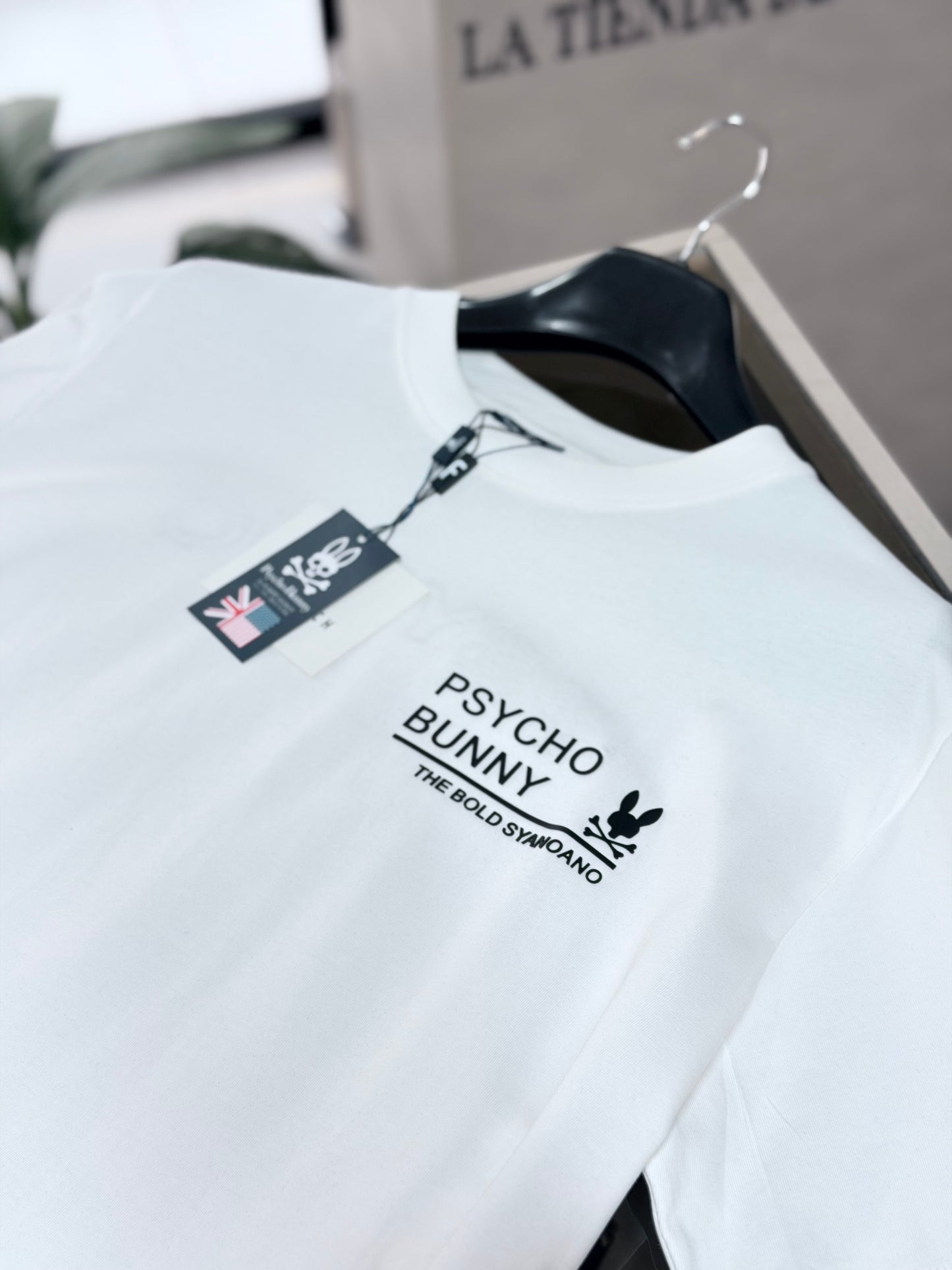 CAMISETA SLIM PSY BLANCA THE BOLD