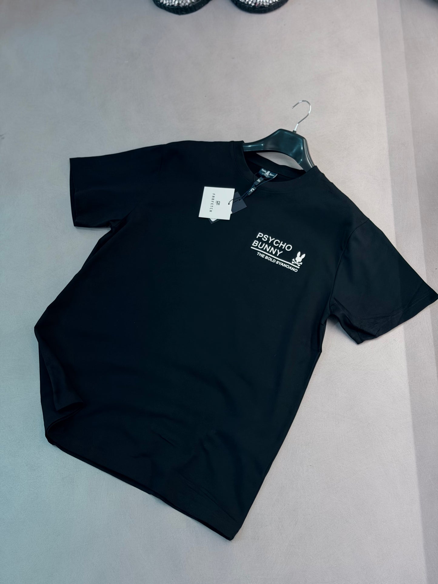 CAMISETA SLIM PSY NEGRA THE BOLD