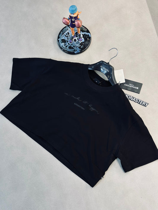 CROPTOP OVERSIZE MON NEGRA WE MAKE