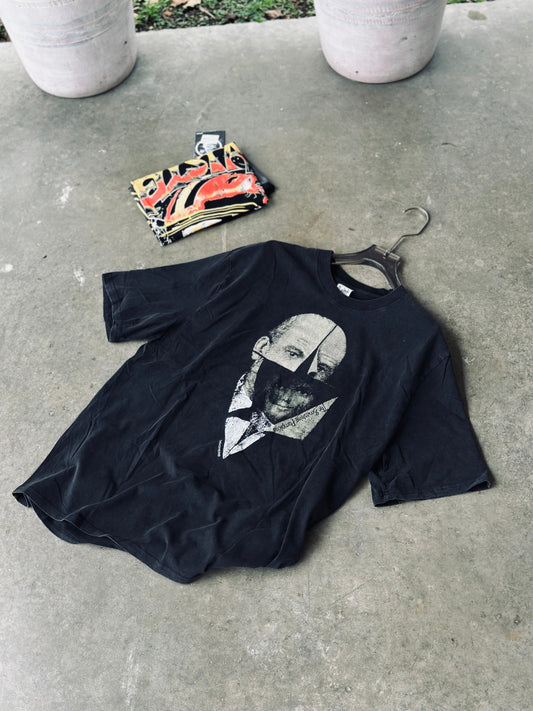 CAMISETA OVERSIZE SAI GRIS ROSTRO ROTO