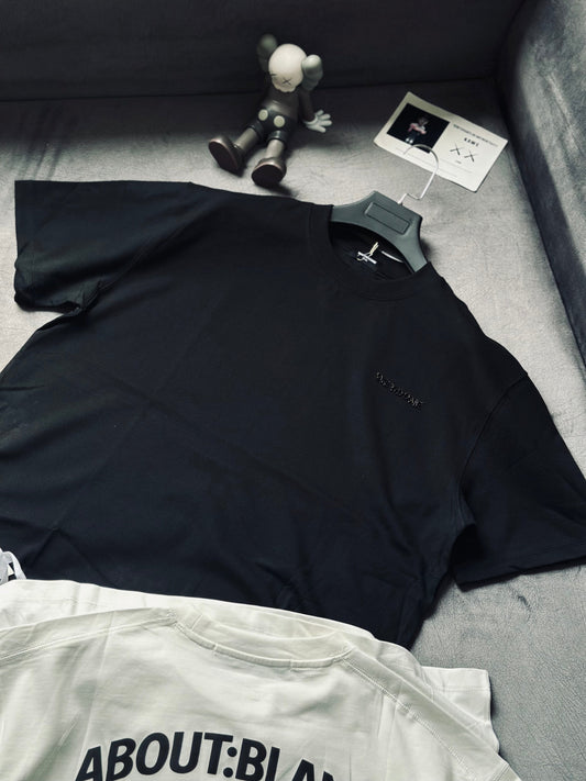 CAMISETA OVERSIZE WEI NEGRA CLASICA METALICA