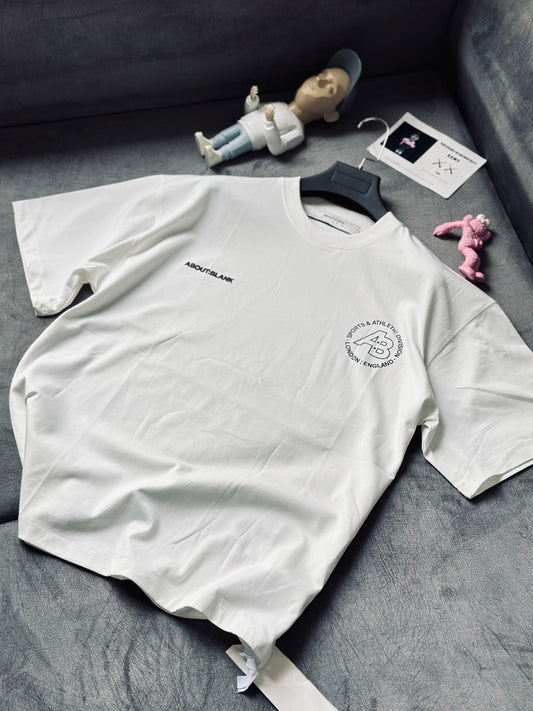 CAMISETA OVERSIZE ABO BLANCA AB