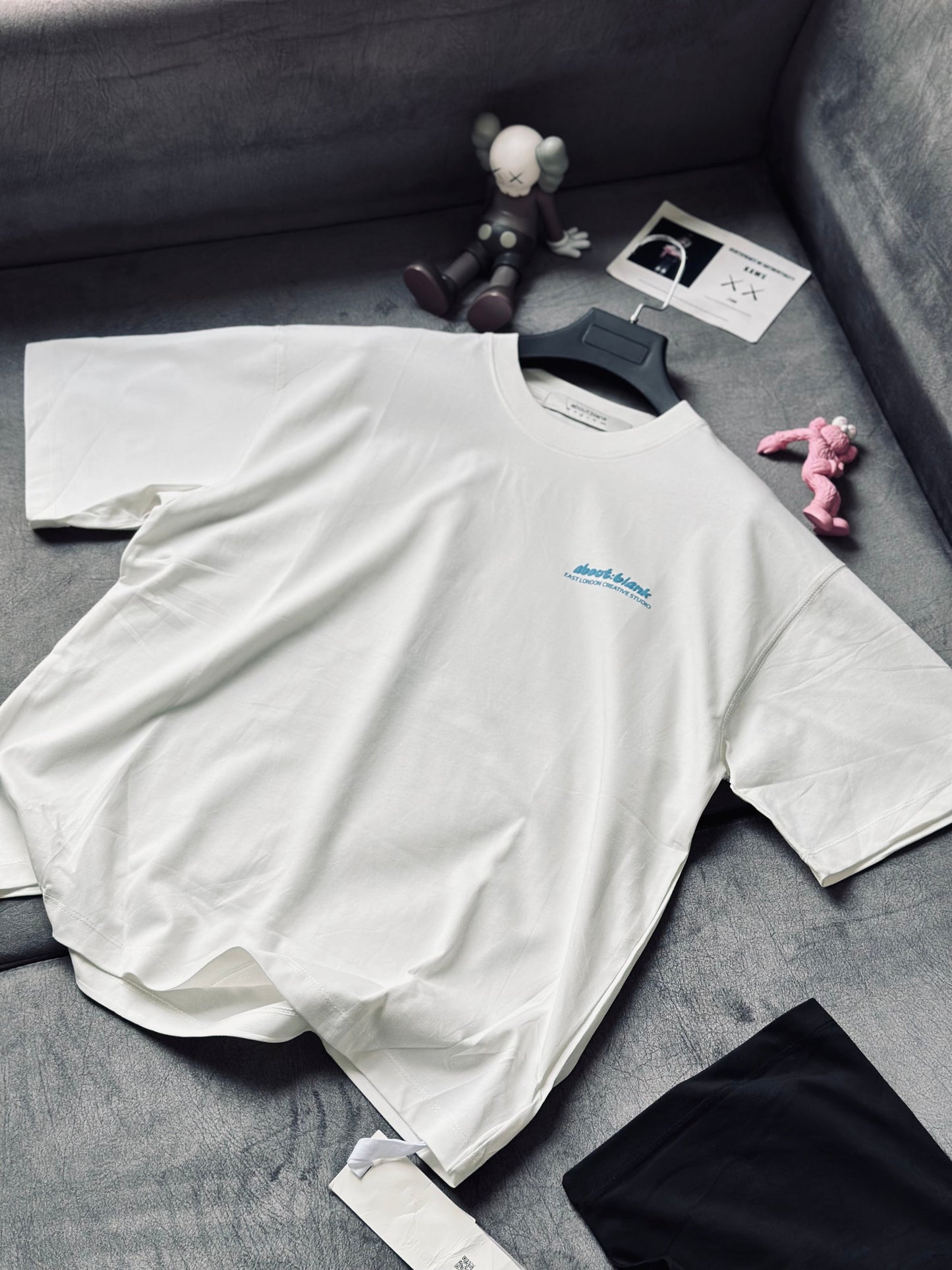 CAMISETA OVERSIZE ABO BLANCA CREATIVE STUDIO