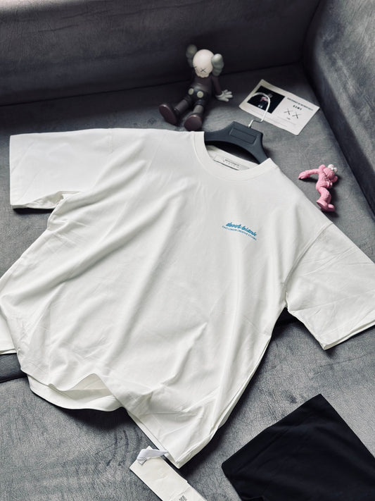 CAMISETA OVERSIZE ABO BLANCA CREATIVE STUDIO