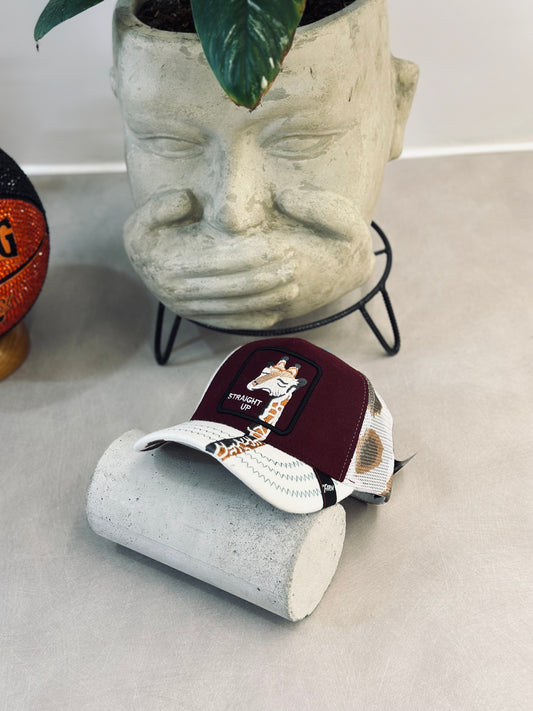 GORRA GOO BLANCA GAMUSA JIRAFA