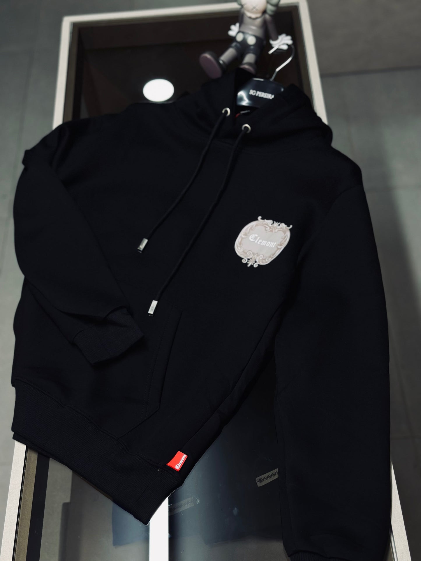 HOODIE CLE NEGRO MARCO CAFÉ